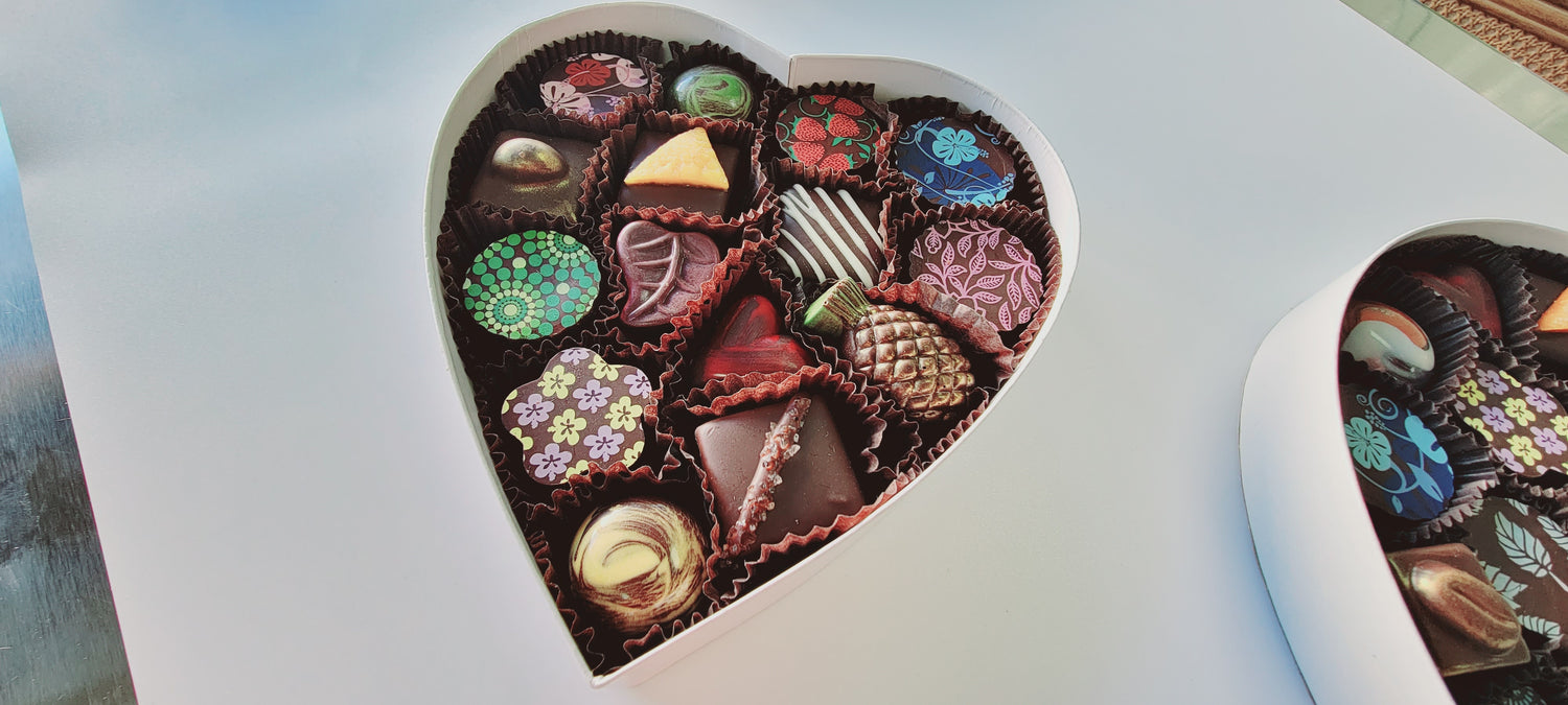 Small Heart Shaped Chocolate Box