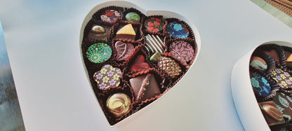 Small Heart Shaped Chocolate Box